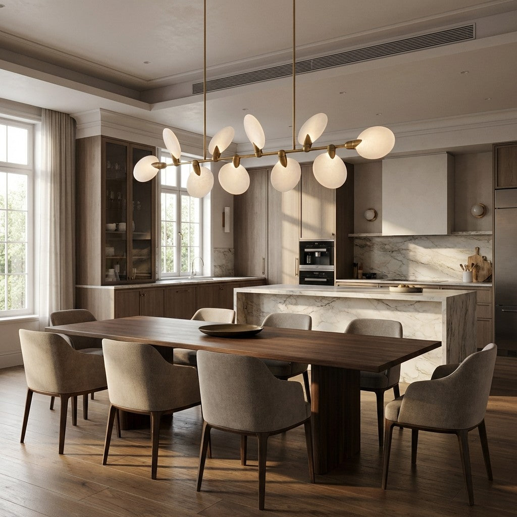 Lylam Glass Linear Chandelier
