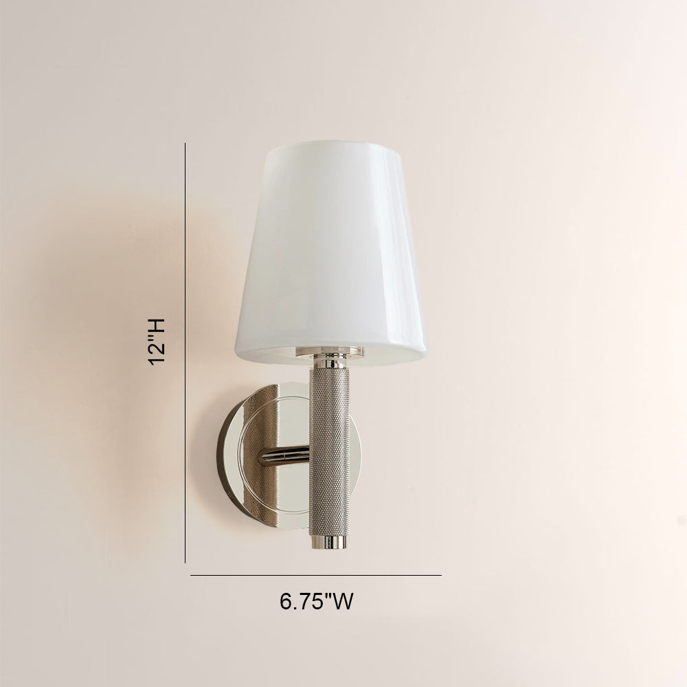Manrte Glass Wall Sconce