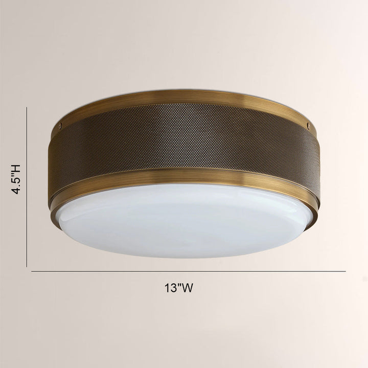 Manrte Round Flush Mount
