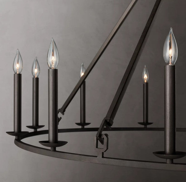 Marcus Openwork Round Chandelier 50"
