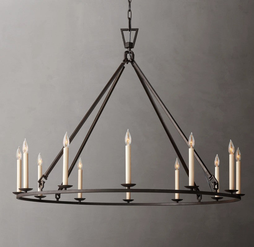 Marcus Openwork Round Chandelier 50"