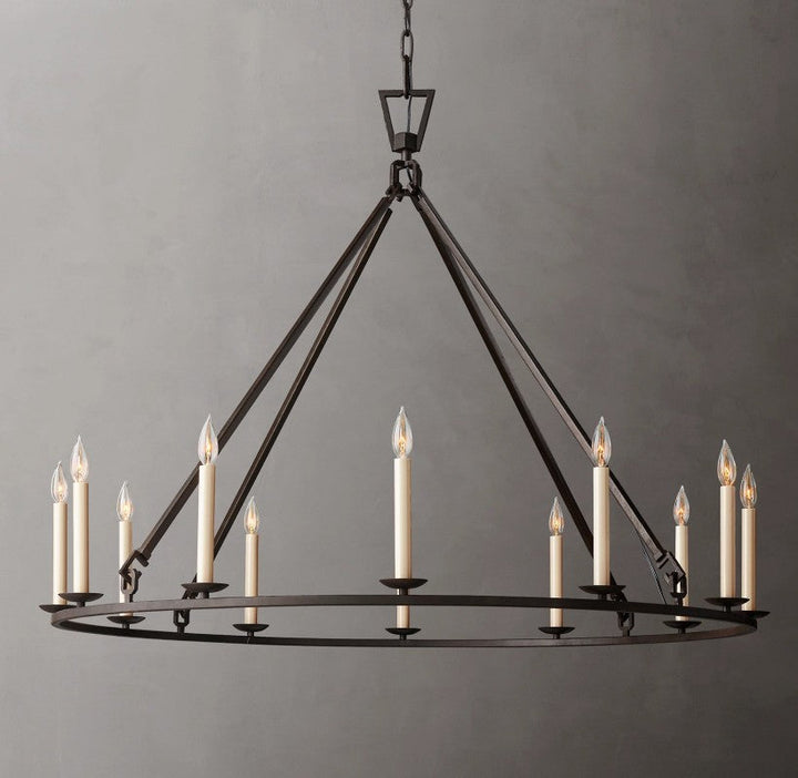 Marcus Openwork Round Chandelier 50"