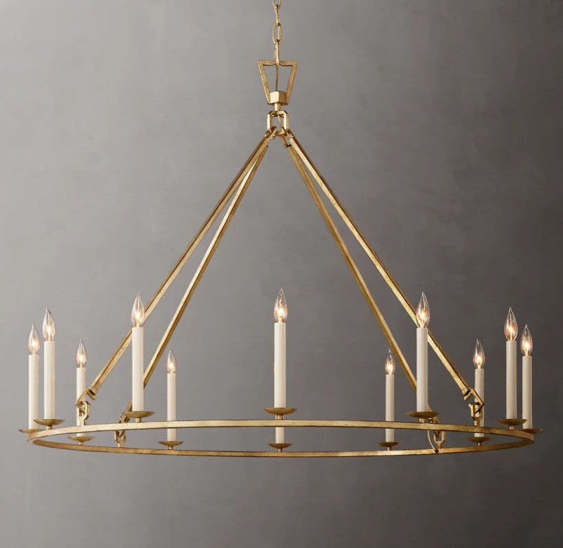 Marcus Openwork Round Chandelier 50"