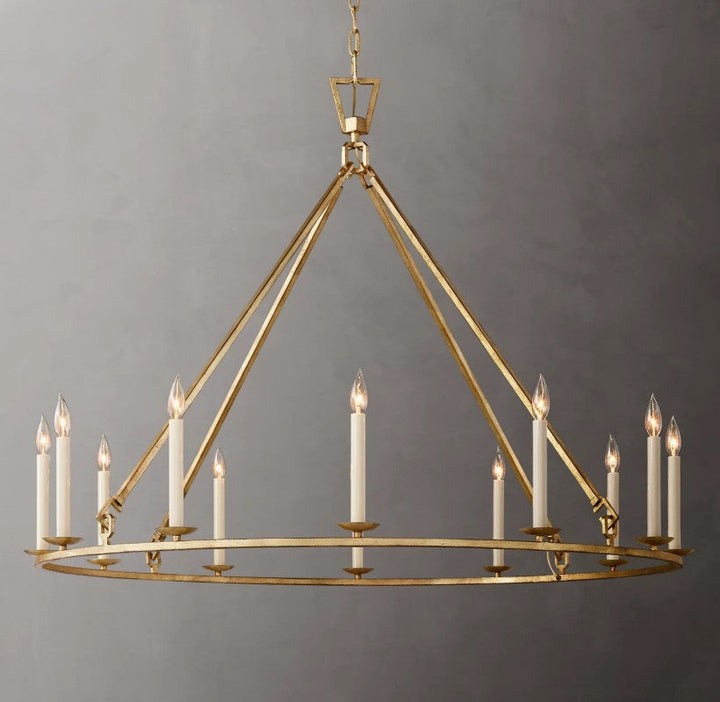 Marcus Openwork Round Chandelier 50"