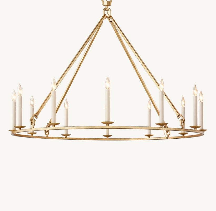 Marcus Openwork Round Chandelier 50"