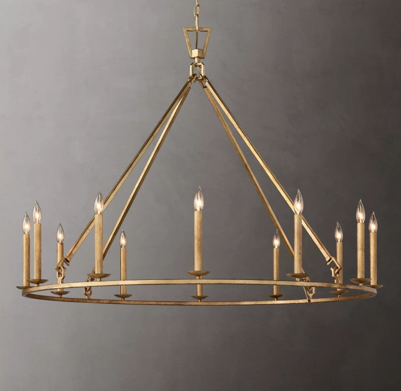 Marcus Openwork Round Chandelier 50"