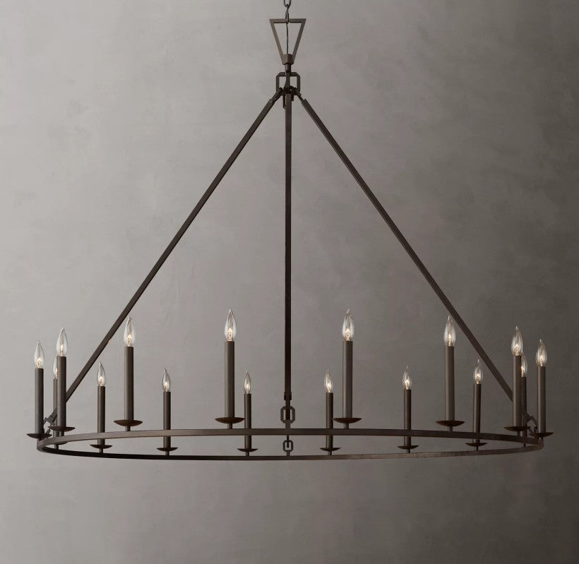 Marcus Openwork Round Chandelier 60"