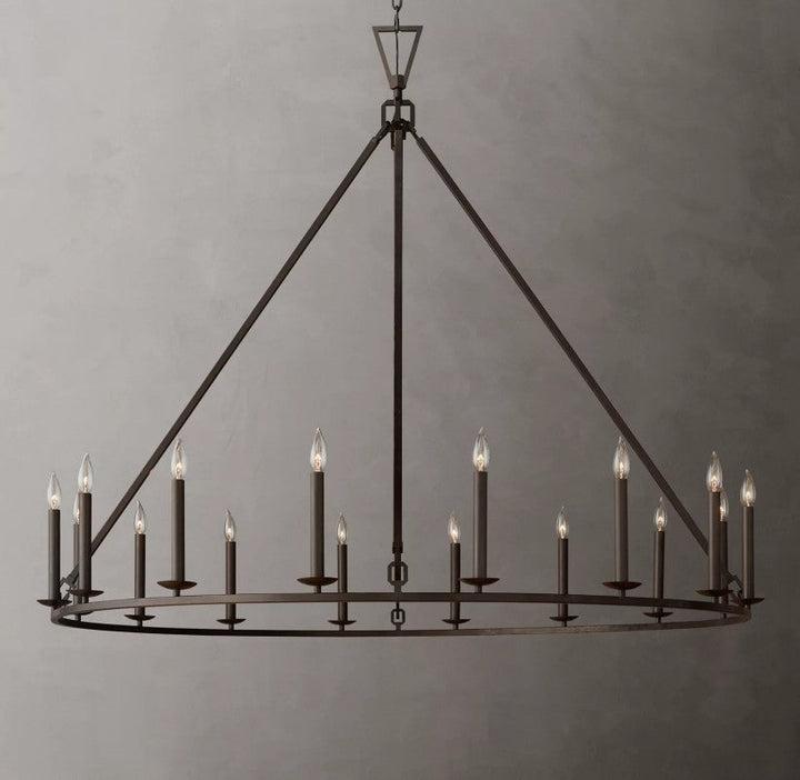 Marcus Openwork Round Chandelier 60"