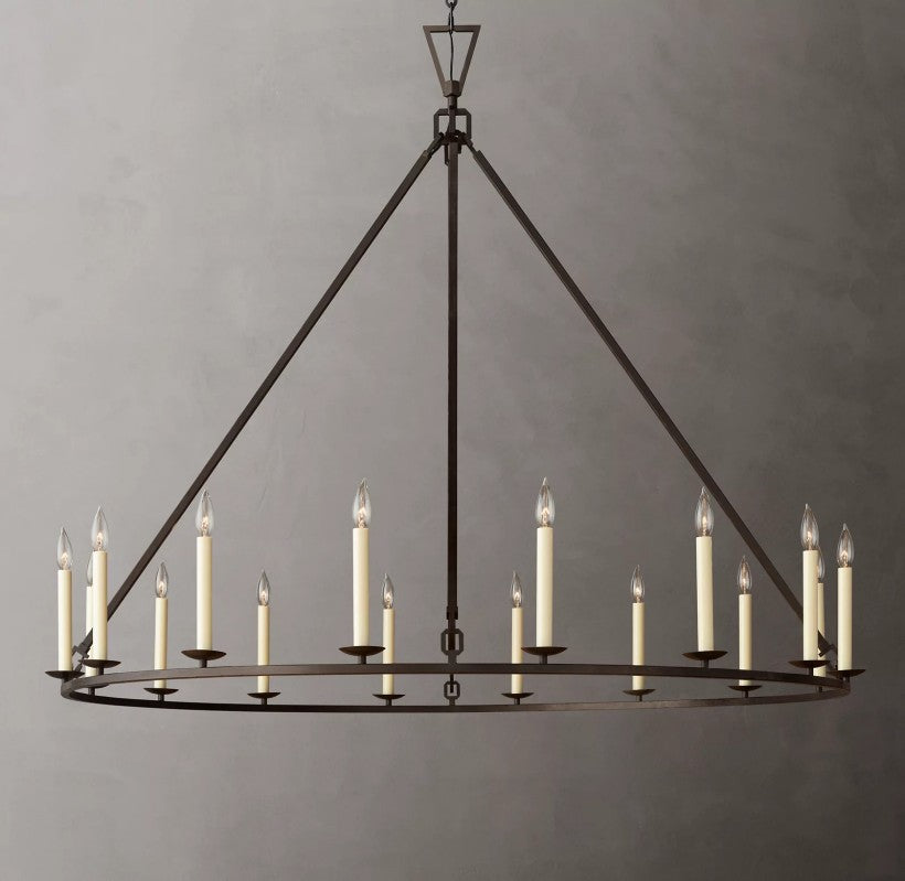 Marcus Openwork Round Chandelier 60"