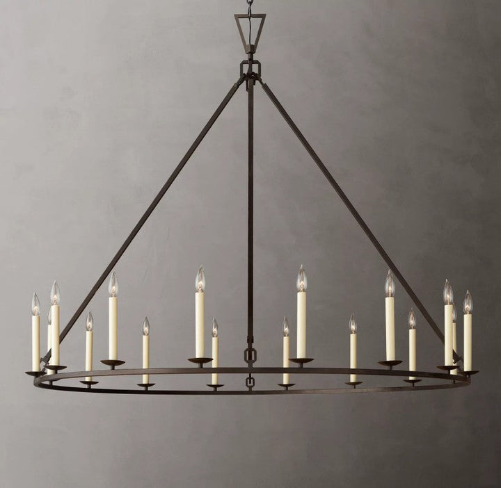 Marcus Openwork Round Chandelier 60"