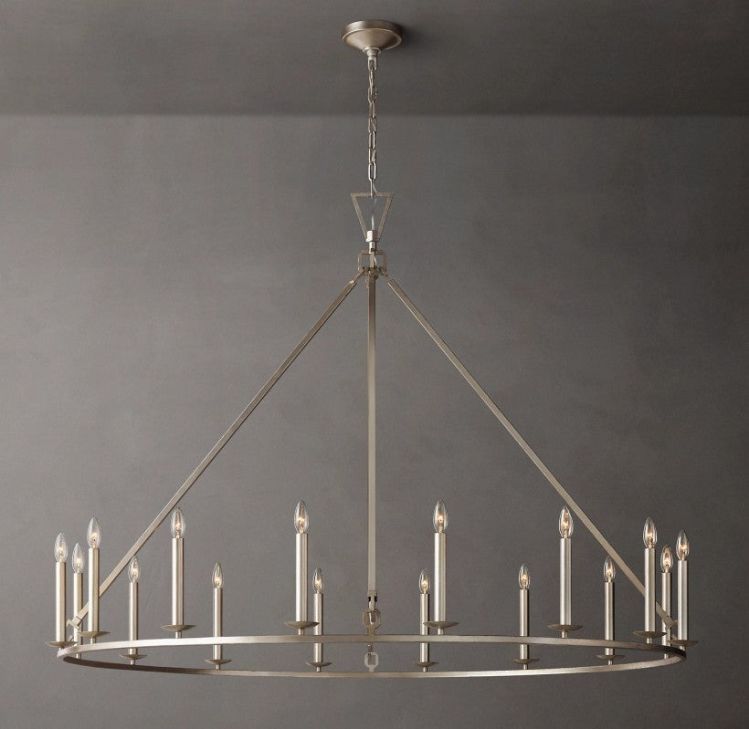 Marcus Openwork Round Chandelier 60"