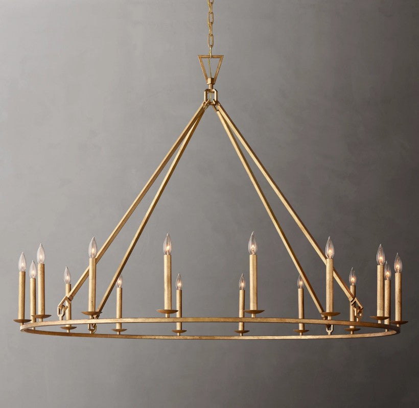 Marcus Openwork Round Chandelier 60"
