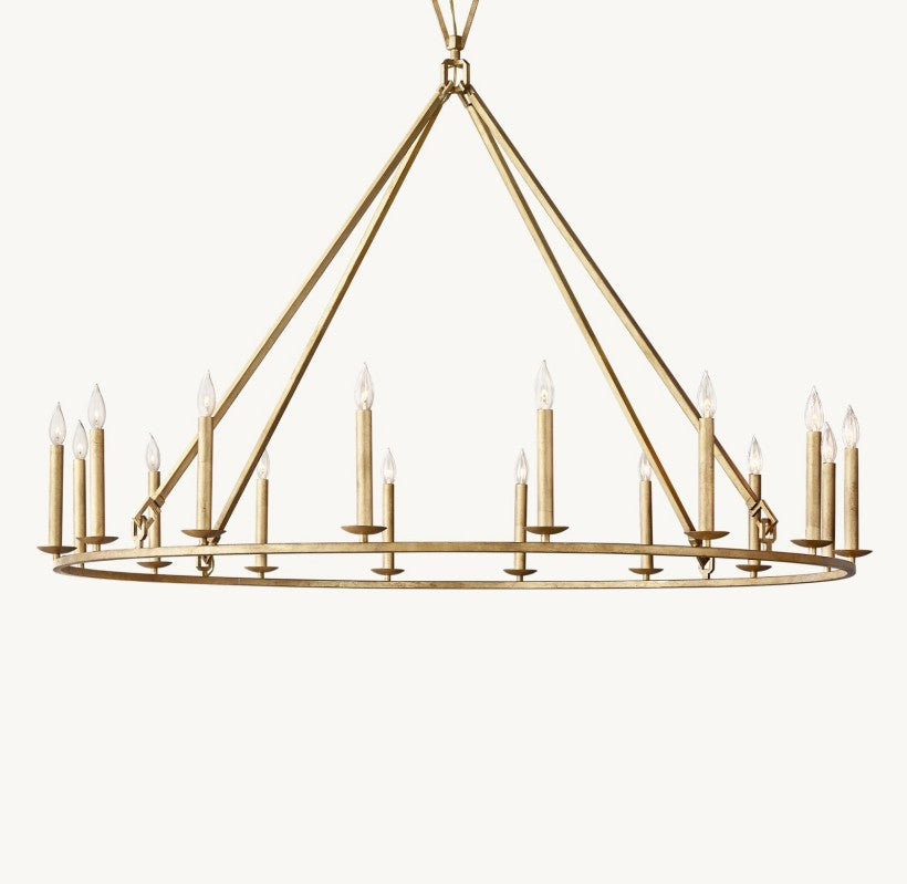 Marcus Openwork Round Chandelier 60"