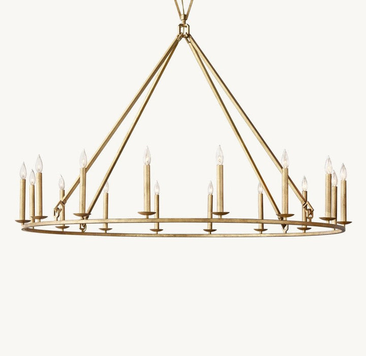 Marcus Openwork Round Chandelier 60"
