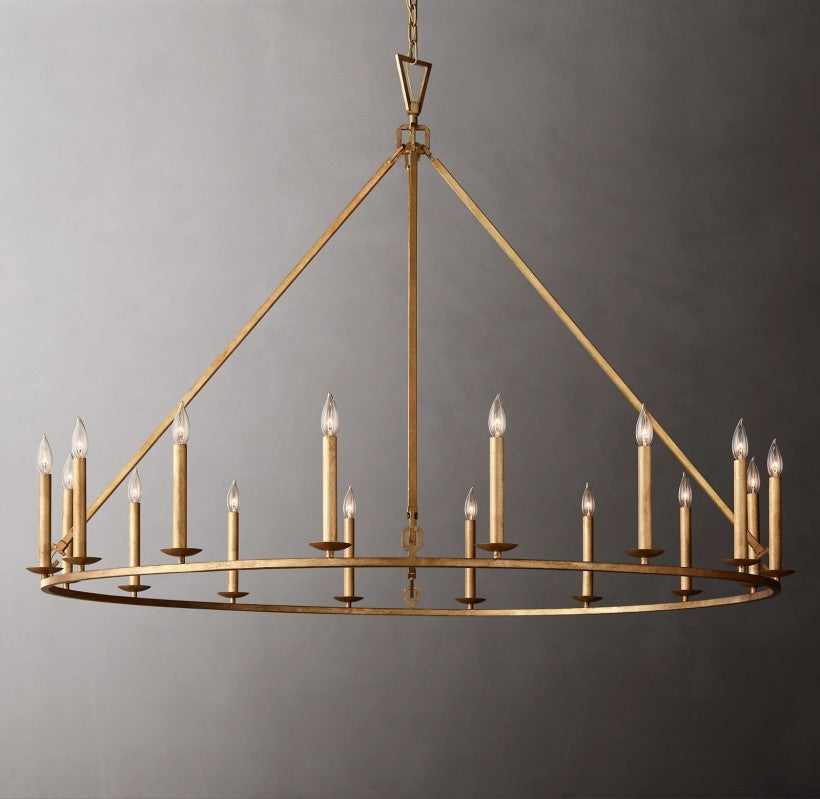Marcus Openwork Round Chandelier 60"