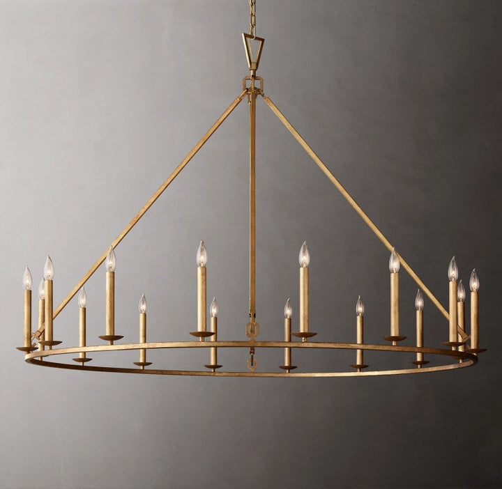 Marcus Openwork Round Chandelier 60"