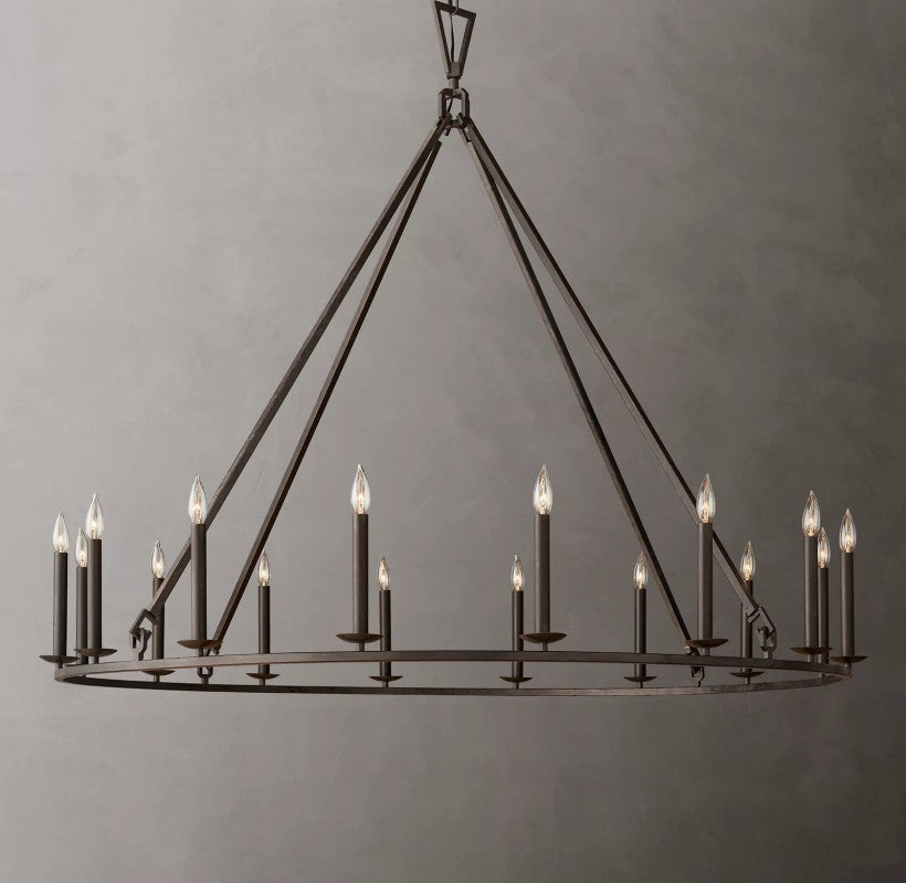 Marcus Openwork Round Chandelier 60"