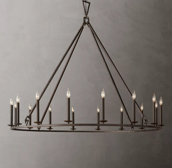 Marcus Openwork Round Chandelier 60"