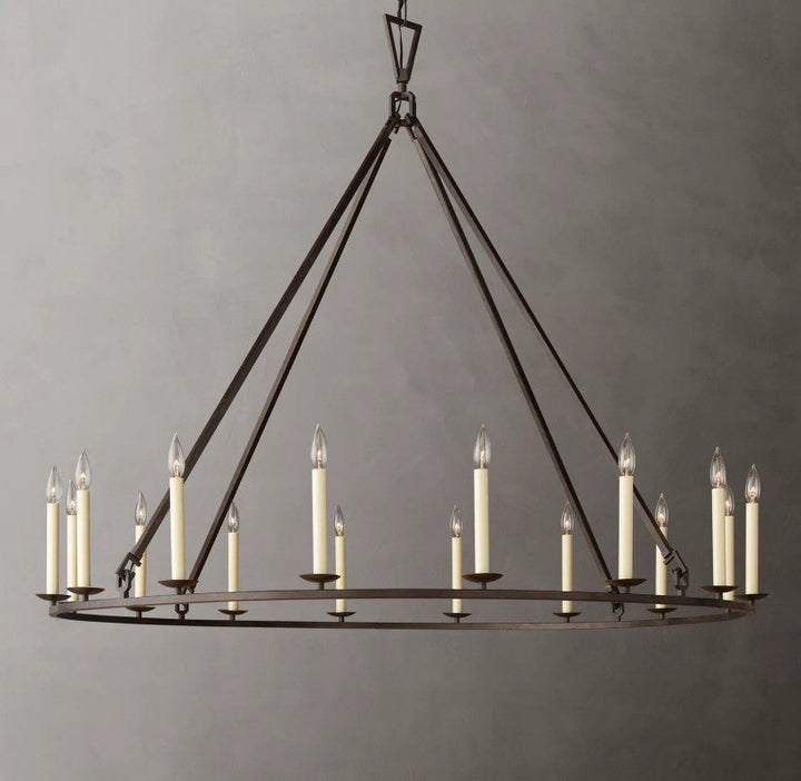 Marcus Openwork Round Chandelier 60"