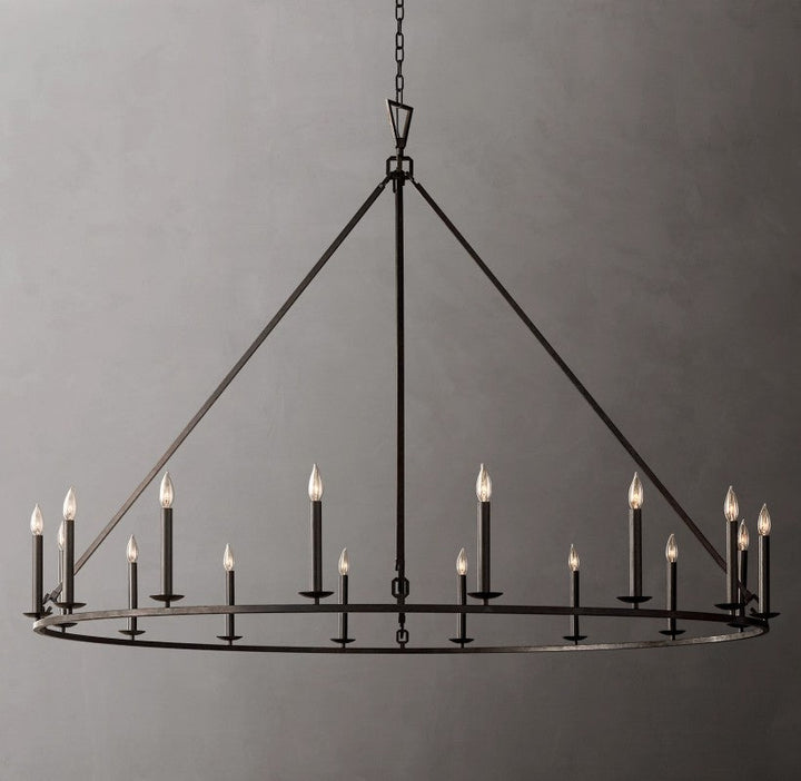 Marcus Openwork Round Chandelier 72"