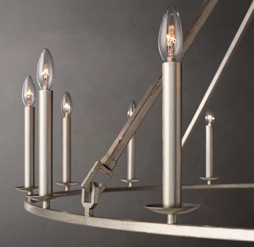 Marcus Openwork Round Chandelier 72"