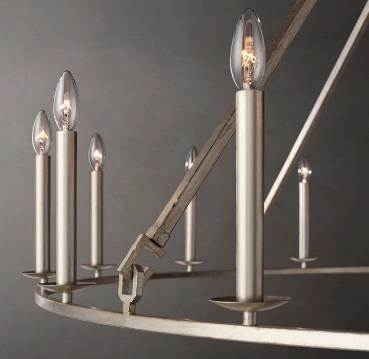 Marcus Openwork Round Chandelier 72"