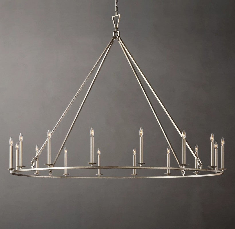 Marcus Openwork Round Chandelier 72"