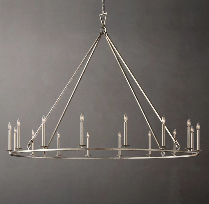 Marcus Openwork Round Chandelier 72"