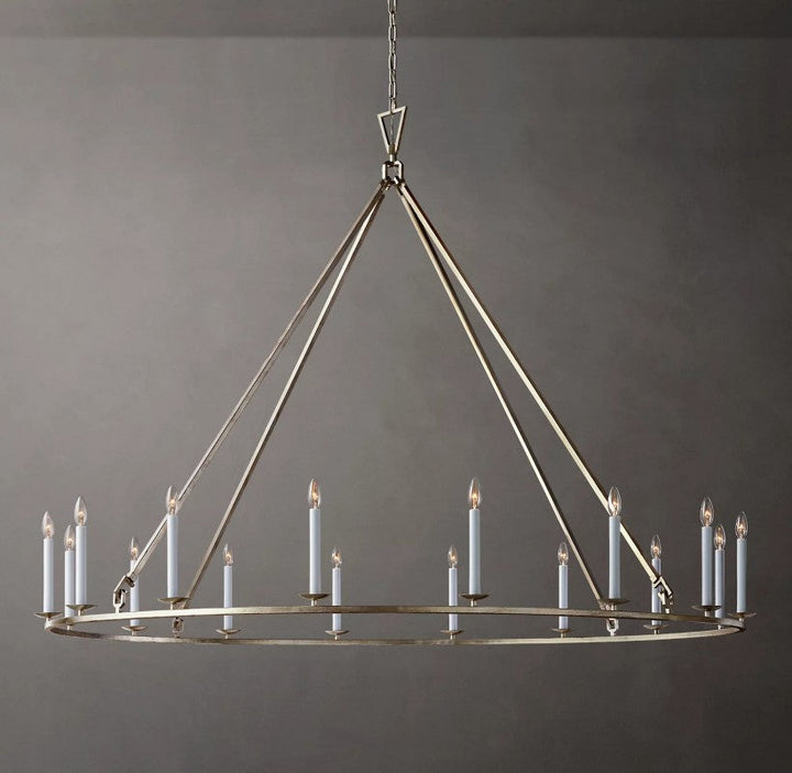 Marcus Openwork Round Chandelier 72"