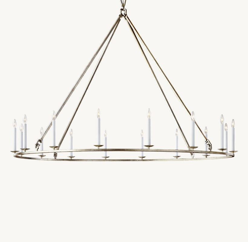 Marcus Openwork Round Chandelier 72"