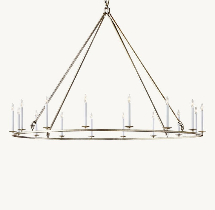 Marcus Openwork Round Chandelier 72"