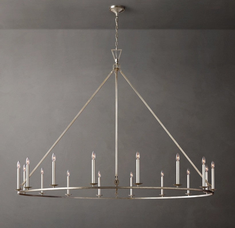 Marcus Openwork Round Chandelier 72"