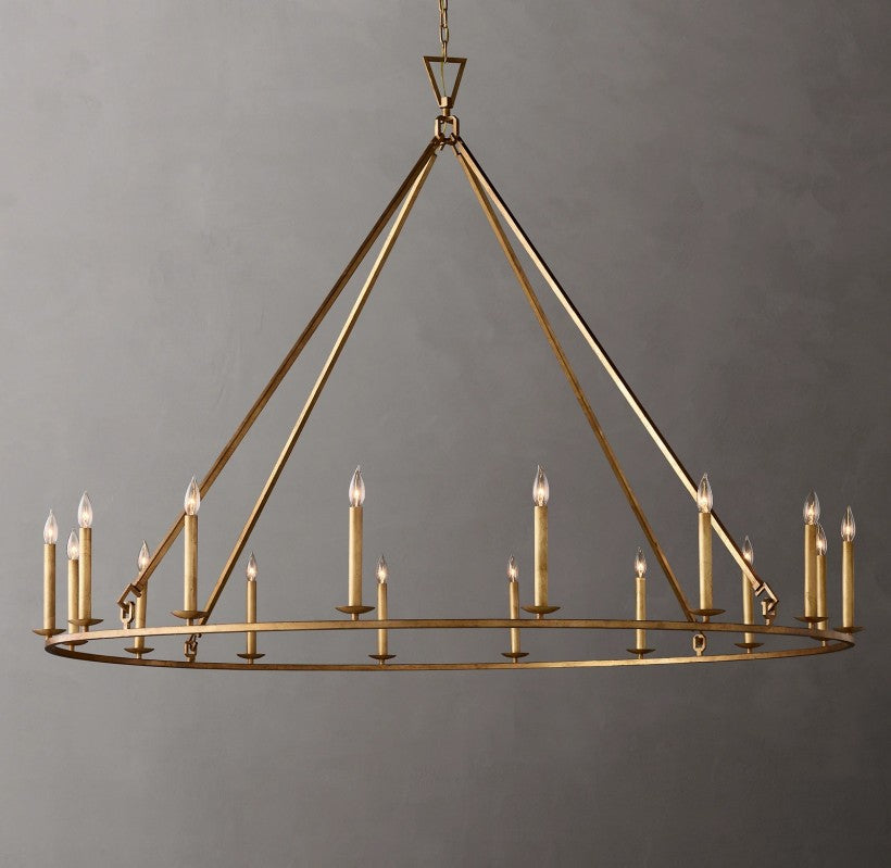Marcus Openwork Round Chandelier 72"