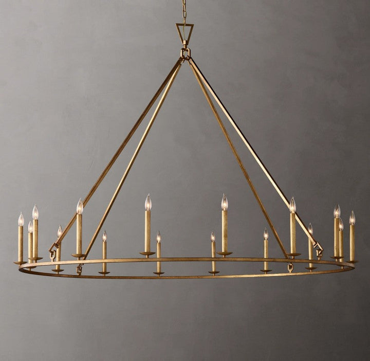 Marcus Openwork Round Chandelier 72"