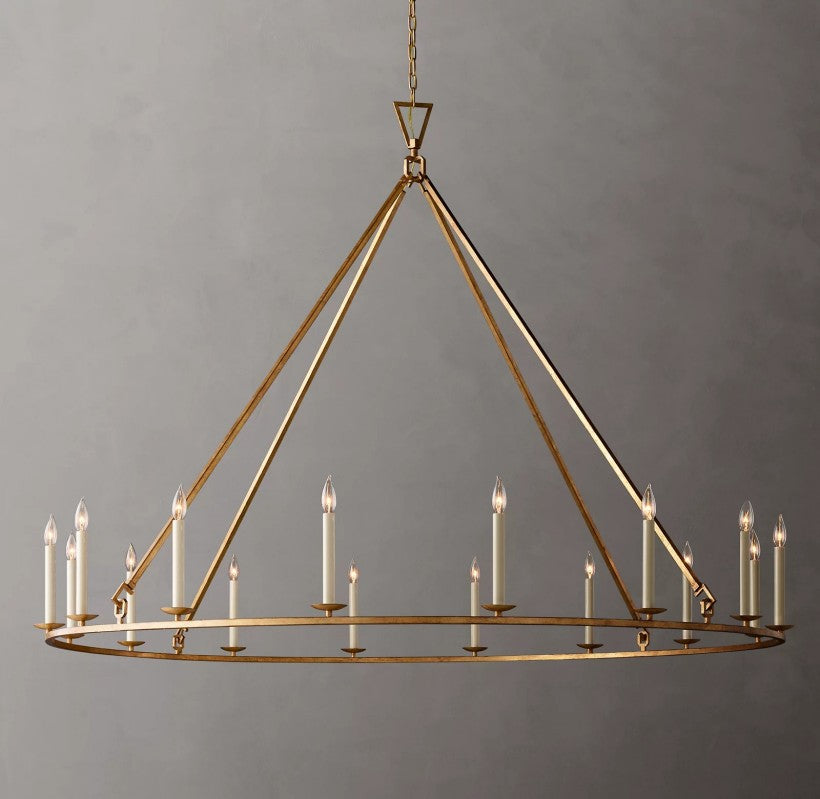 Marcus Openwork Round Chandelier 72"