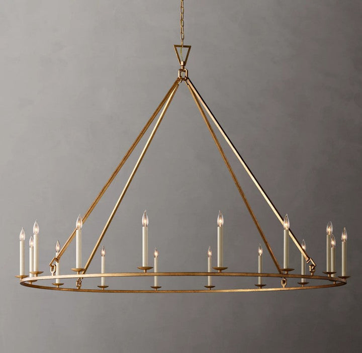 Marcus Openwork Round Chandelier 72"