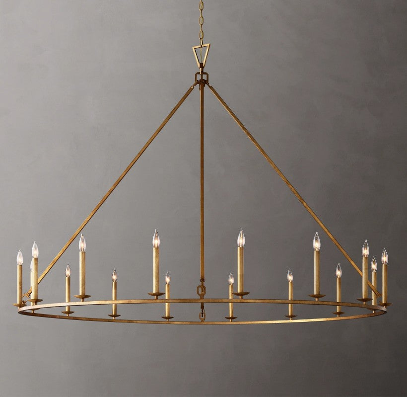 Marcus Openwork Round Chandelier 72"