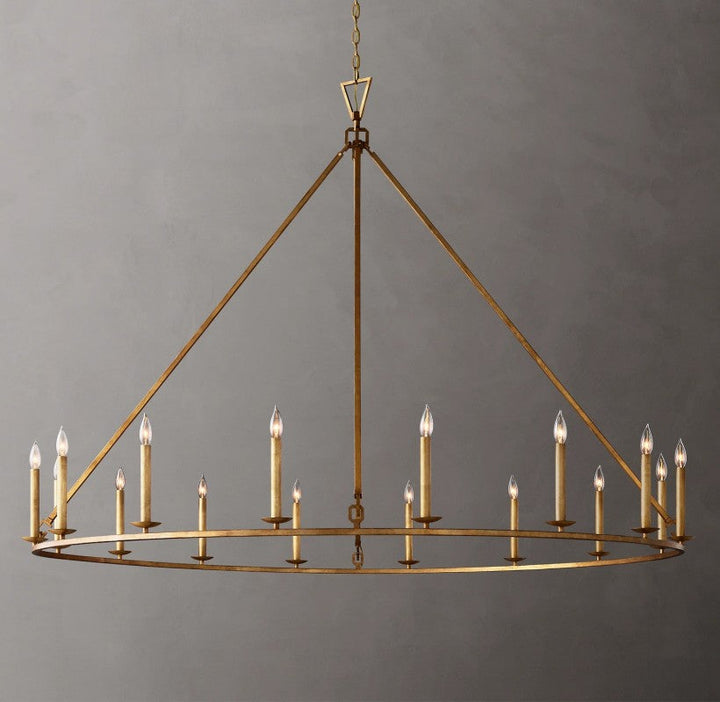 Marcus Openwork Round Chandelier 72"