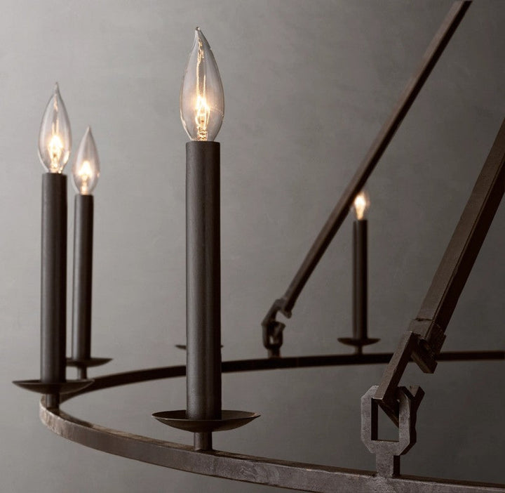 Marcus Openwork Round Chandelier 72"