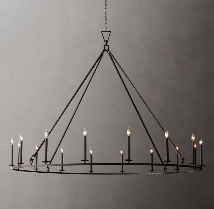 Marcus Openwork Round Chandelier 72"