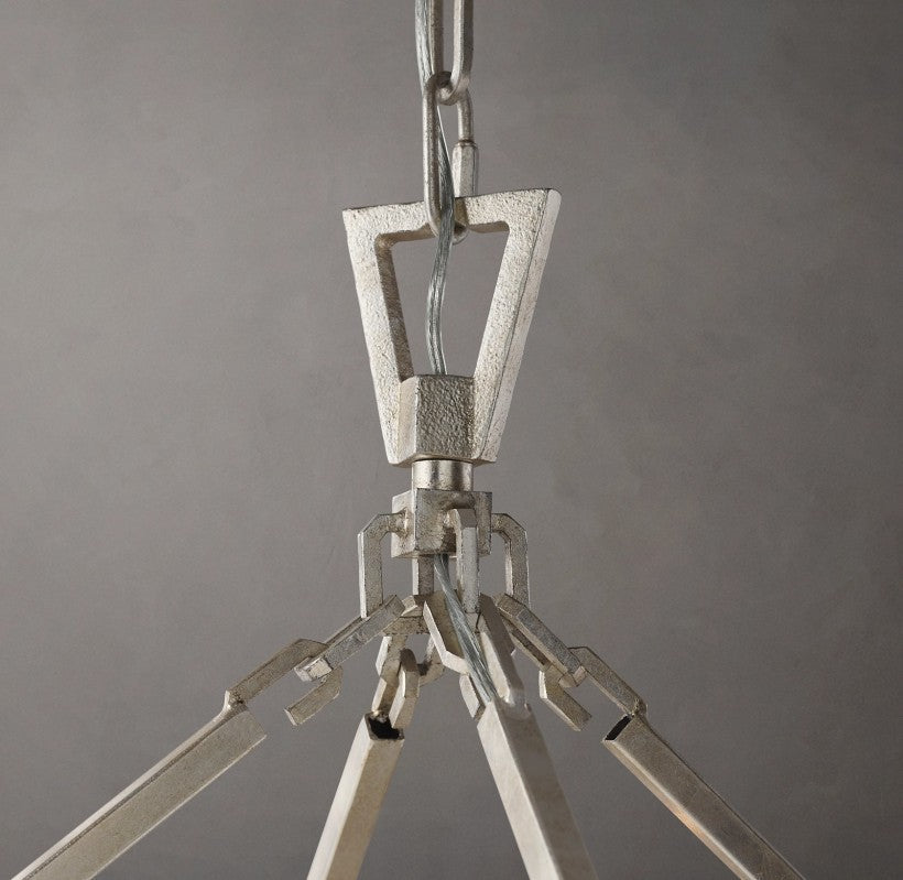 Marcus Openwork Two-Tier Round Chandelier 40"