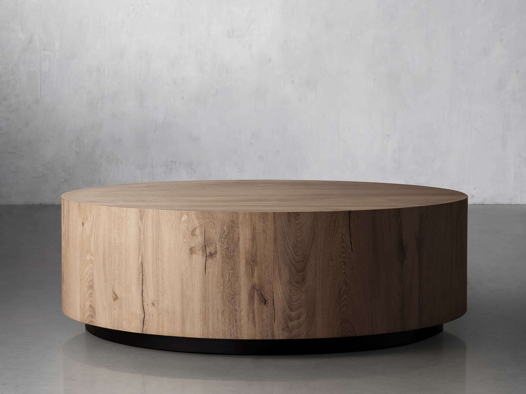 Marico Round Plinth Coffee Table