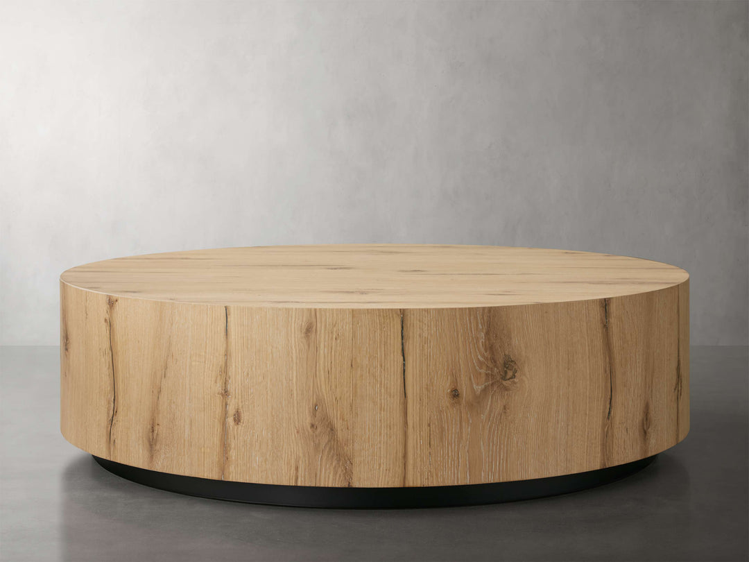 Marico Round Plinth Coffee Table