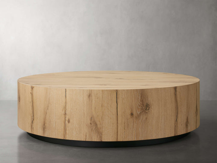 Marico Round Plinth Coffee Table
