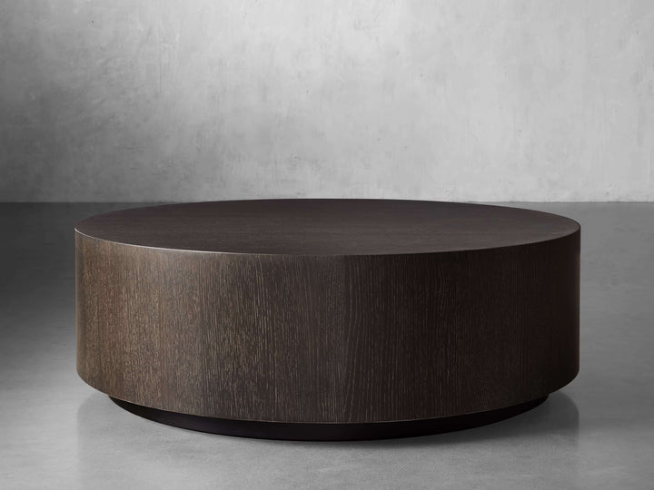 Marico Round Plinth Coffee Table