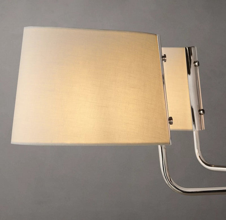 Marina Linear Fabric Chandelier 54"