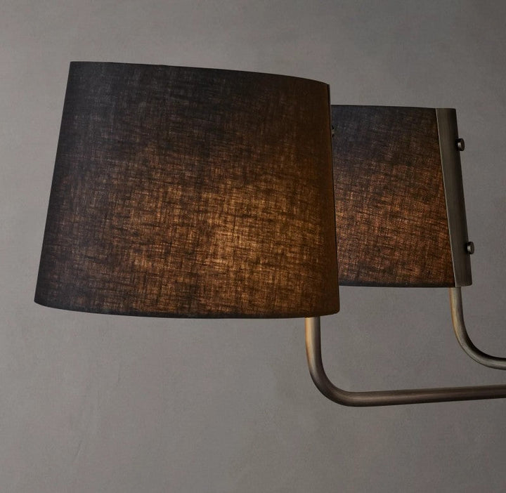 Marina Linear Fabric Chandelier 72"