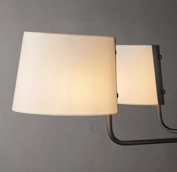 Marina Linear Fabric Chandelier 72"