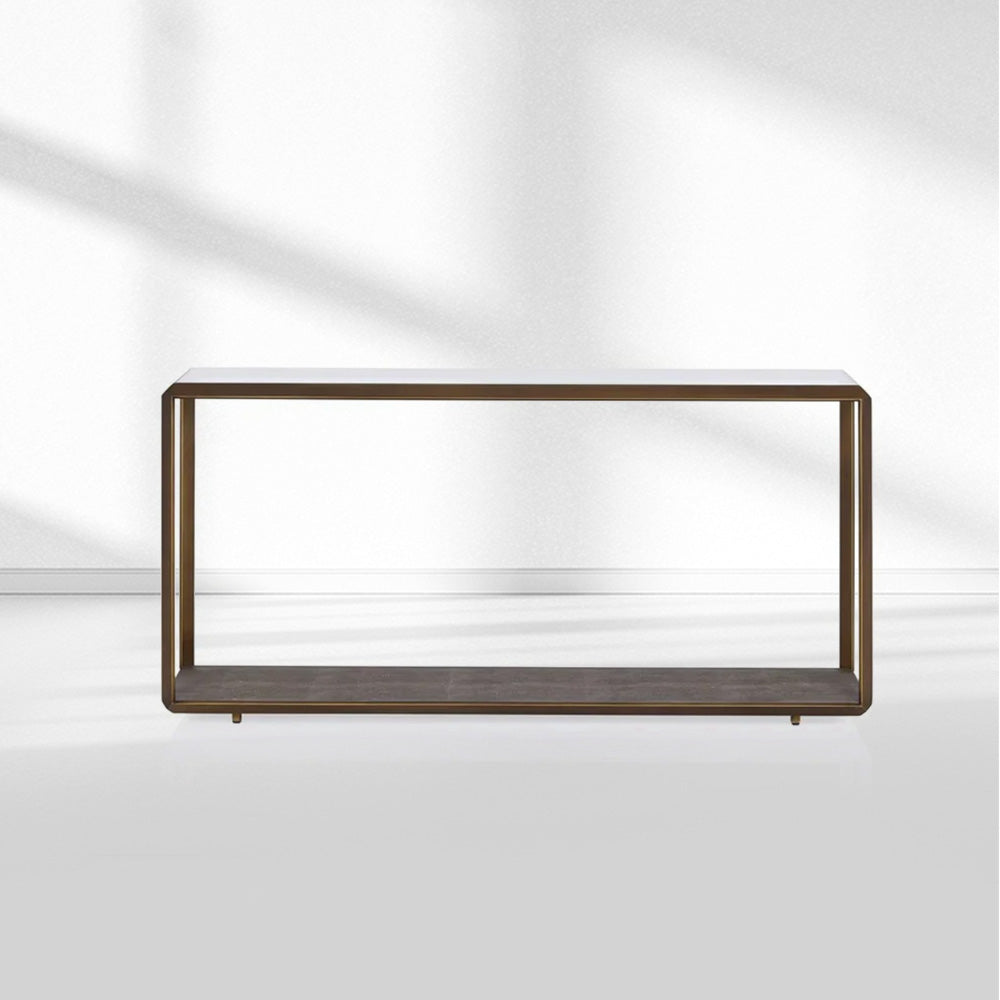 Maxic Glass Console Table