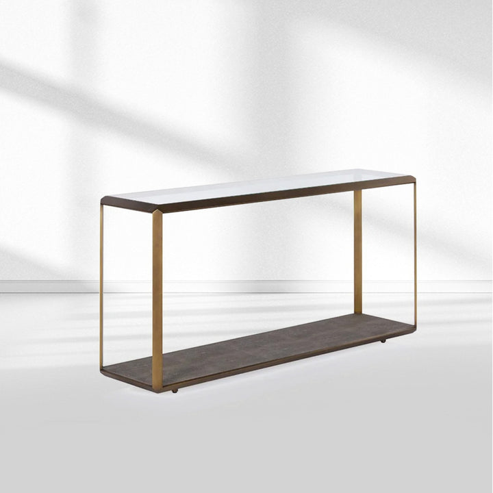 Maxic Glass Console Table